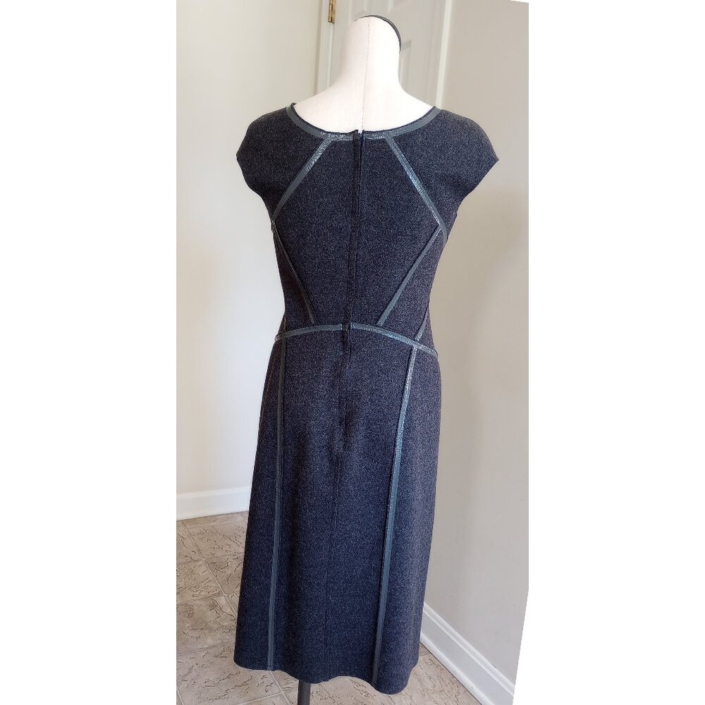 2007 Prada paneled wool midi dress - Picture 3 of 8